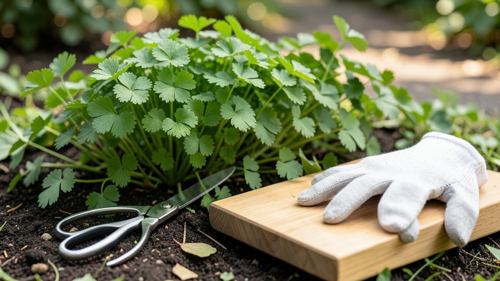 How to Harvest Flat Leaf Parsley: When Stems Reach 6 Inches for Peak Flavor