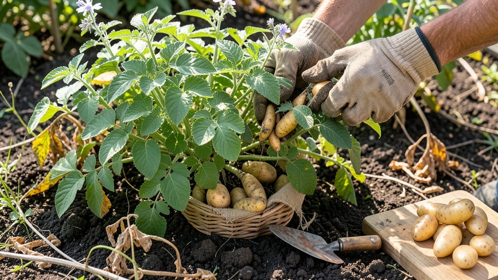 When to Harvest Fingerling Potatoes: Dig When Flowers Bloom for Crisp, Earthy Flavor