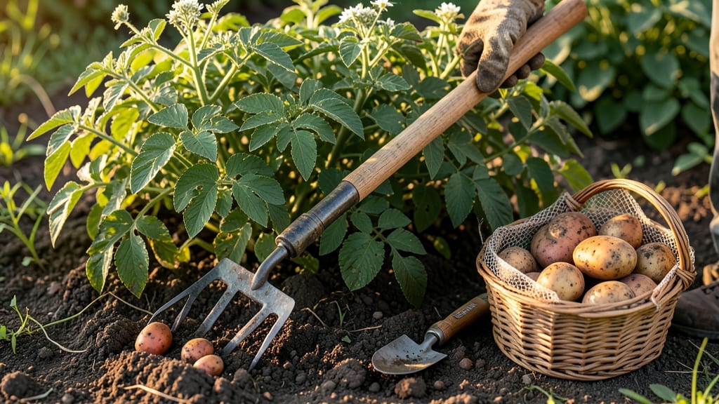When to Harvest Russet Potatoes: Finger-Press Test for Fluffy, Earthy Perfection