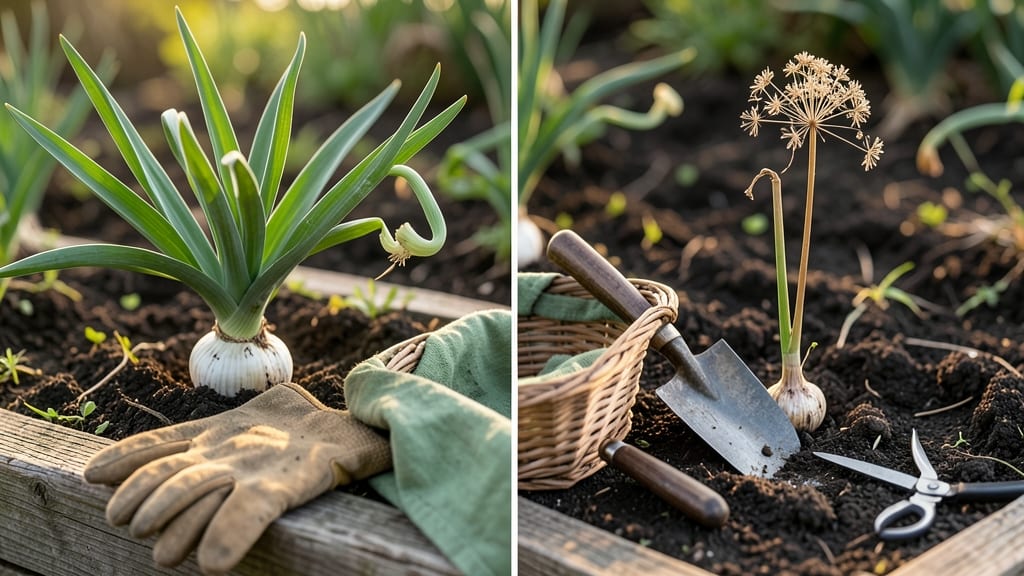 Do You Harvest Garlic Before or After It Flowers: The Exact Timing Trick for Bulb Size