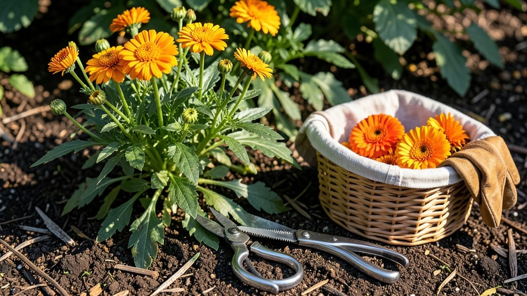 How to Harvest Calendula: 3 Exact Visual Cues for Peak Petal Freshness