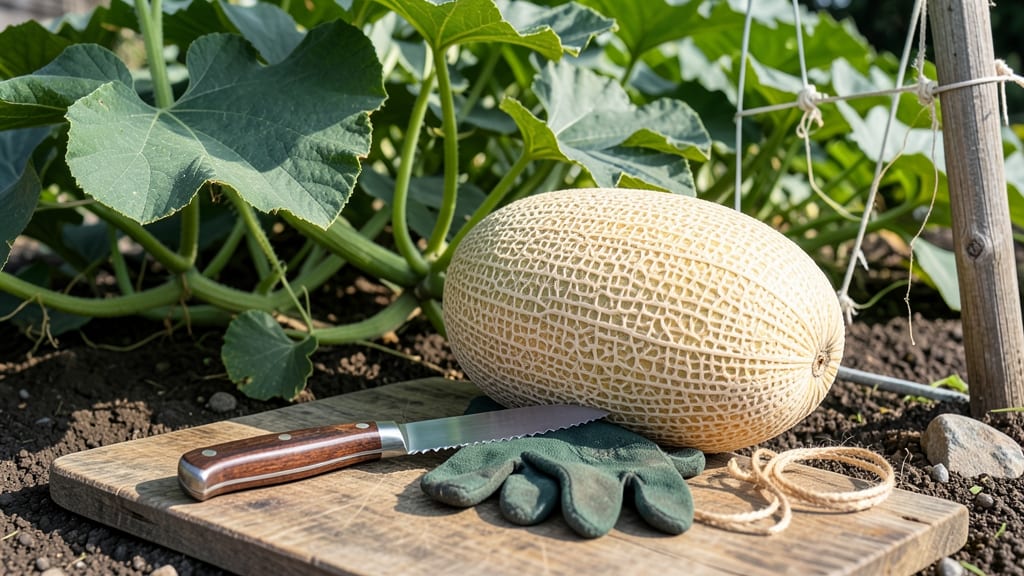 How to Know When to Harvest Cantaloupe: 3 Non-Destructive Tests for Perfect Ripeness
