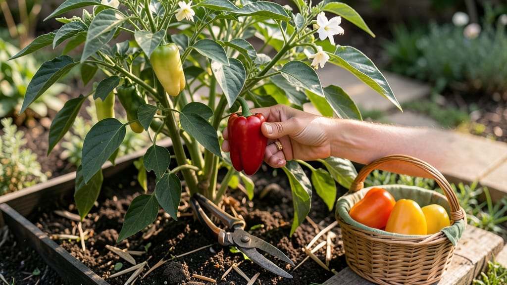 When to Harvest Gypsy Peppers: Color Shift Test for Maximum Heat