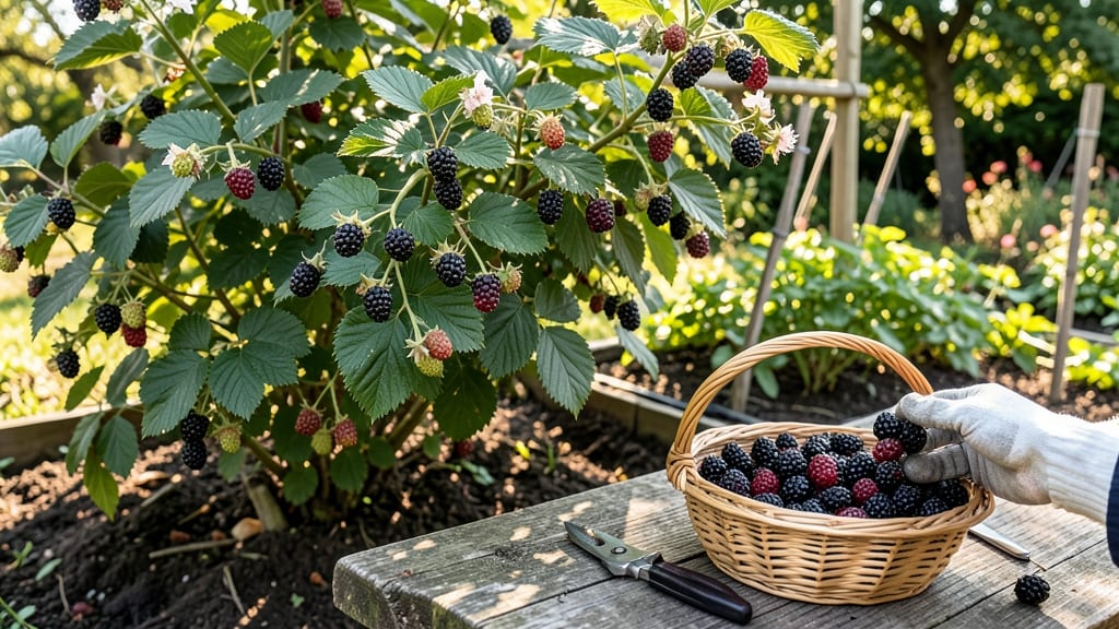 Blackberry Harvest Season in Summer: When to Pick for Sweetness and Regrowth