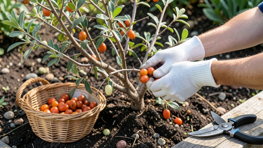 When to Harvest Goji Berries: Color Shift Test for Peak Sweetness