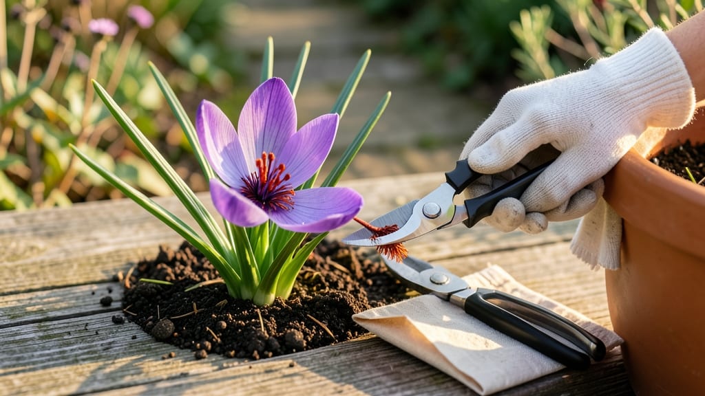 How to Harvest Saffron: When Crocus Flowers Open for Peak Flavor