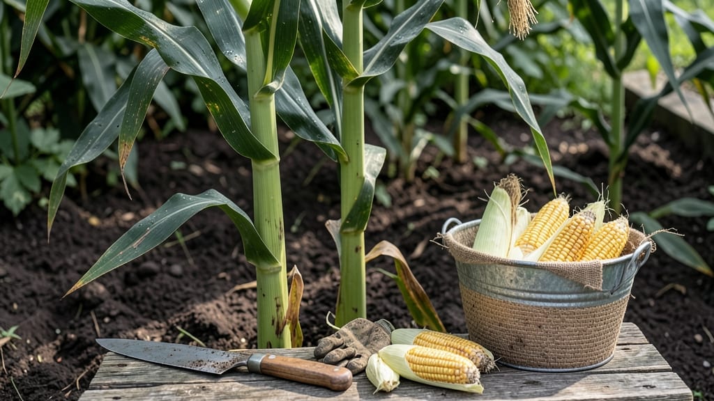 Harvest Season for Corn: When Tassels Dry & Silks Turn Brown Naturally