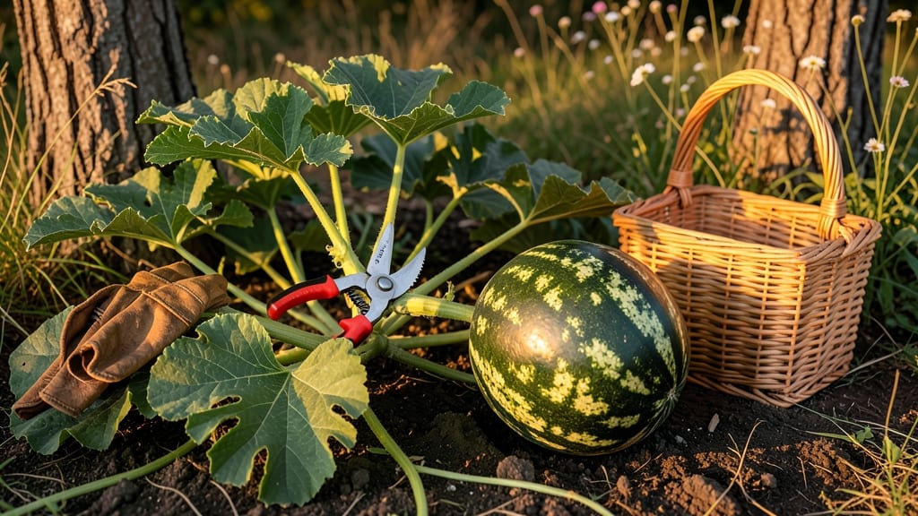 Harvest Time for Watermelon: 3 Visual Cues to Pick at Peak Sweetness