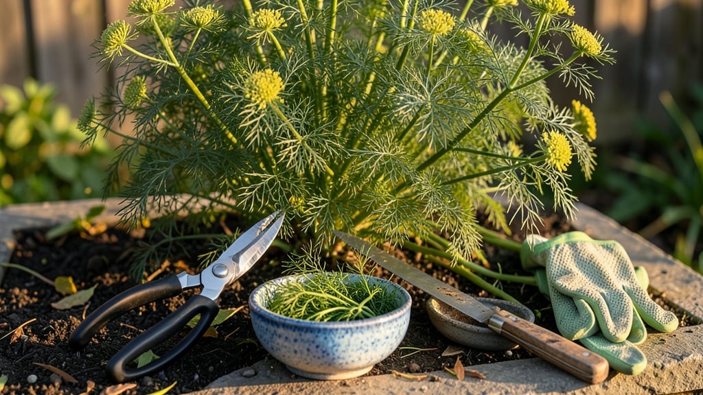 How to Harvest Dill Weed: When Stems Snap Easily for Peak Flavor