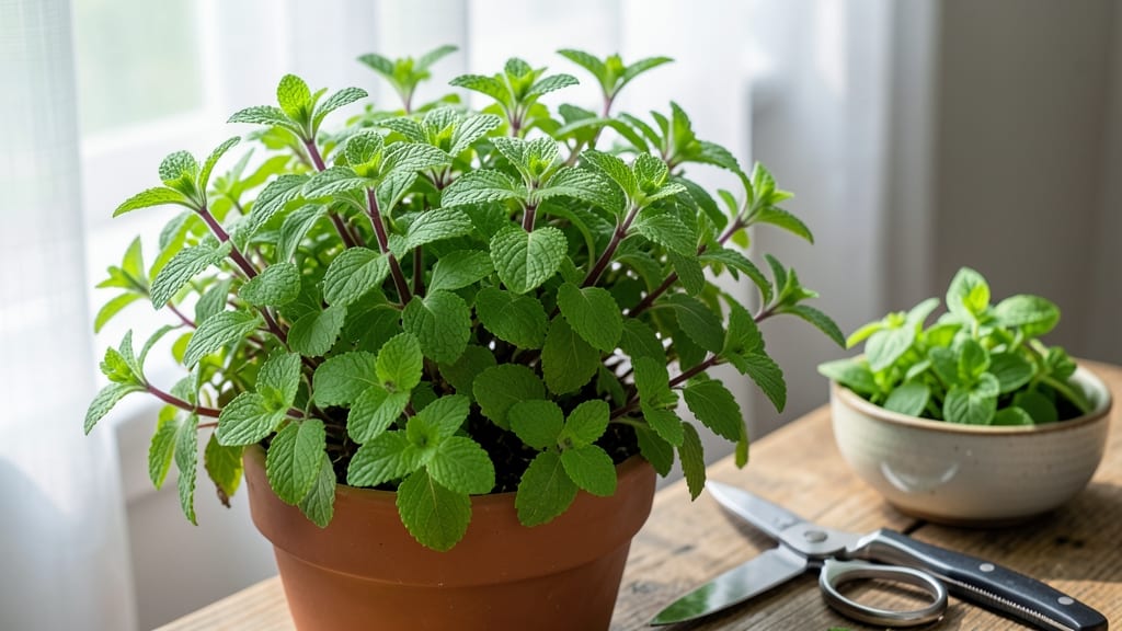 How to Harvest Mint Without Killing the Plant: Stem-Snip Technique for Regrowth
