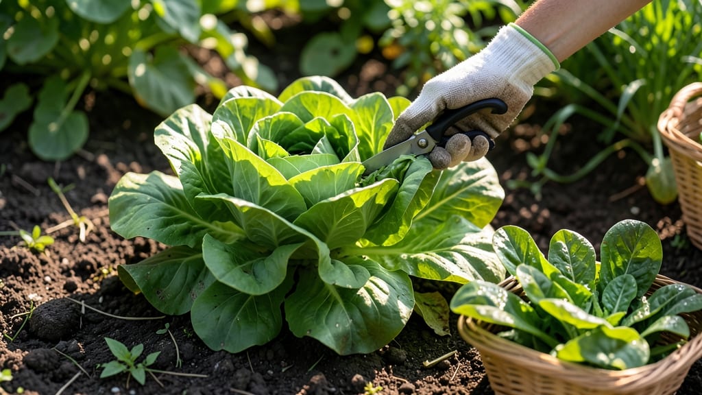 How to Harvest Green Leaf Lettuce: When Outer Leaves Hit 4-6 Inches for Continuous Yield