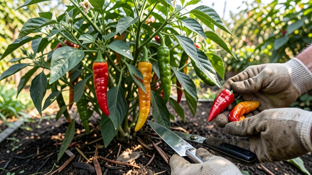 When Do You Harvest Ghost Peppers: 3 Color-Stage Tricks for Maximum Heat
