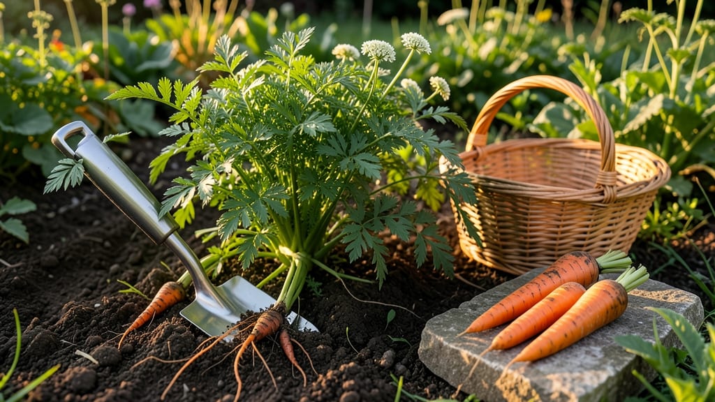 When to Harvest Carrots from Garden: Finger-Press Test for Crisp Sweetness