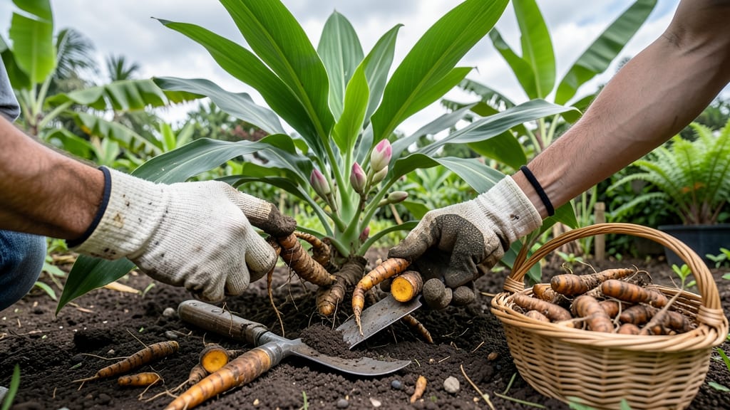 Turmeric Harvest Time: When Rhizomes Turn Golden for Peak Flavor