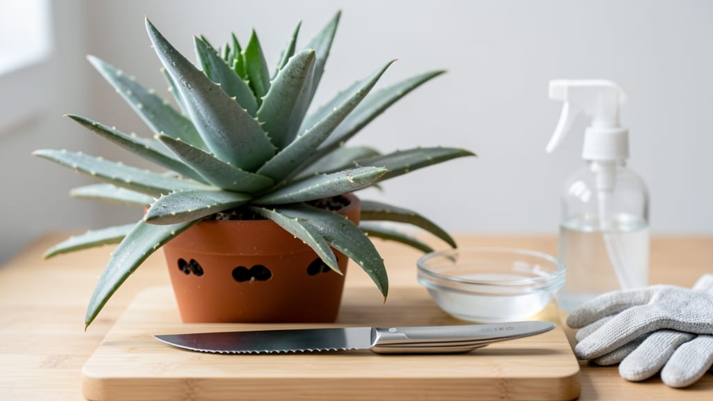 How to Harvest Aloe Plant: When Leaves Pull Easily Without Breaking