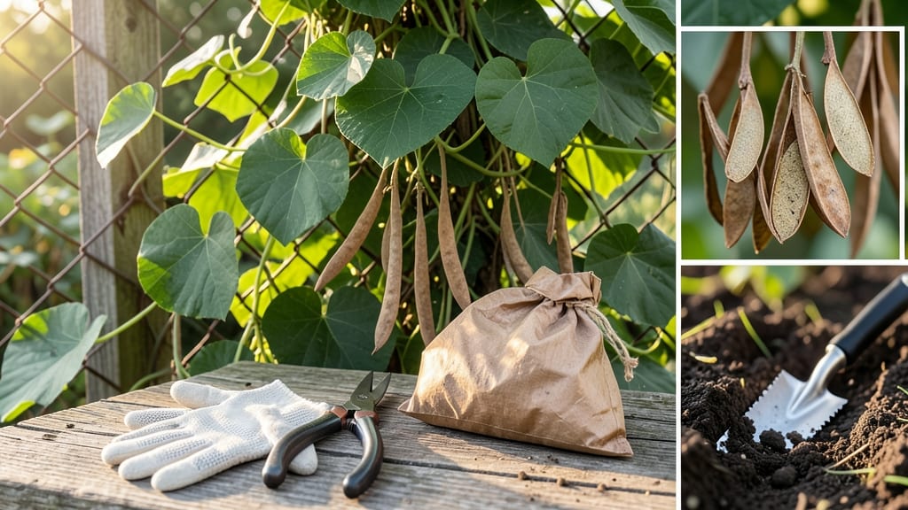When to Harvest Moonflower Seed Pods: Wait for Pods to Split Open Naturally