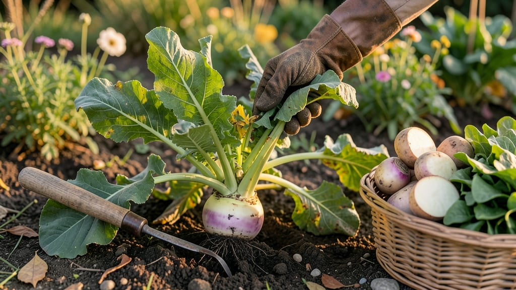Turnip Harvest Time: Soil Temperature Tricks for Zero Waste Digging