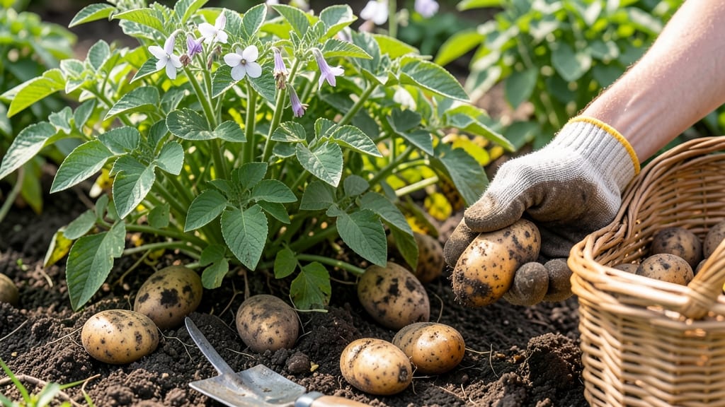 How to Tell When to Harvest Potatoes: 3 Soil Tests for Perfect Digging Time