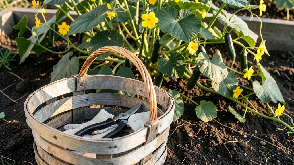 When to Harvest Boston Pickling Cucumbers: 3 Size-Based Tricks for Crunchy, Seed-Free Pickles