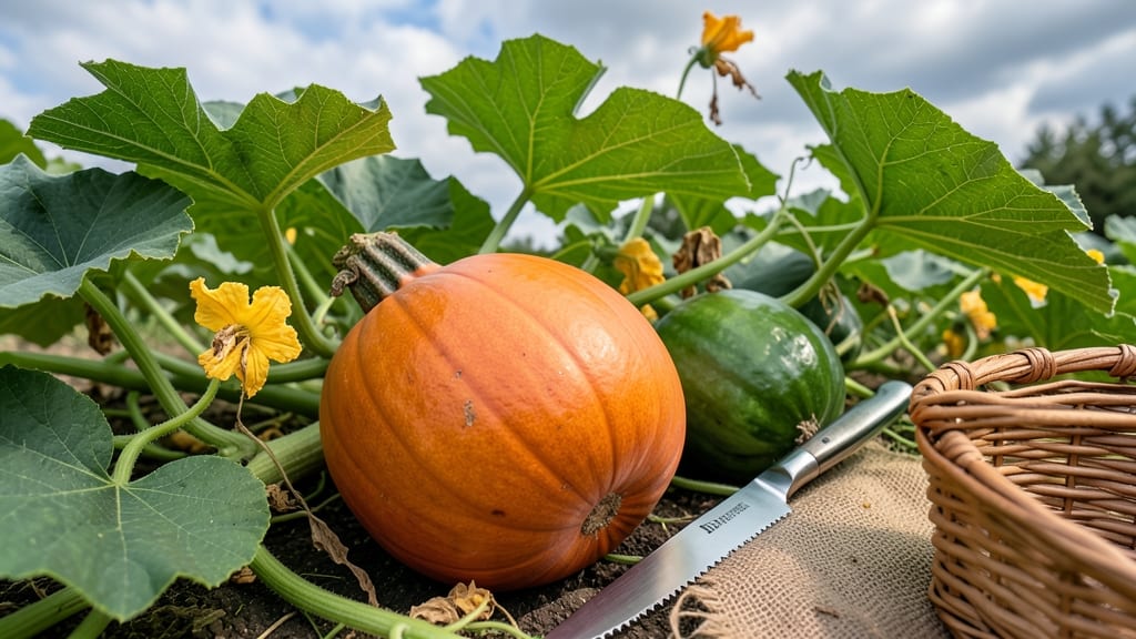 When to Harvest Winter Squash: Rind Hardness Test & Vine Color Clues