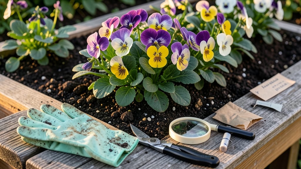 How to Harvest Pansy Seeds: When Pods Crack Open Naturally
