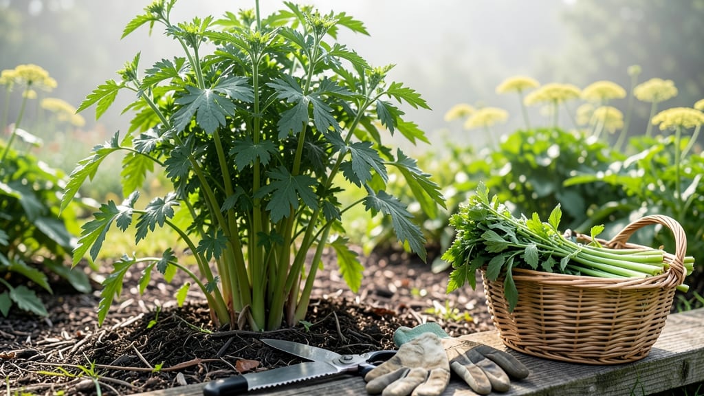 How to Harvest Lovage: When Stems Reach 18 Inches for Boldest Flavor