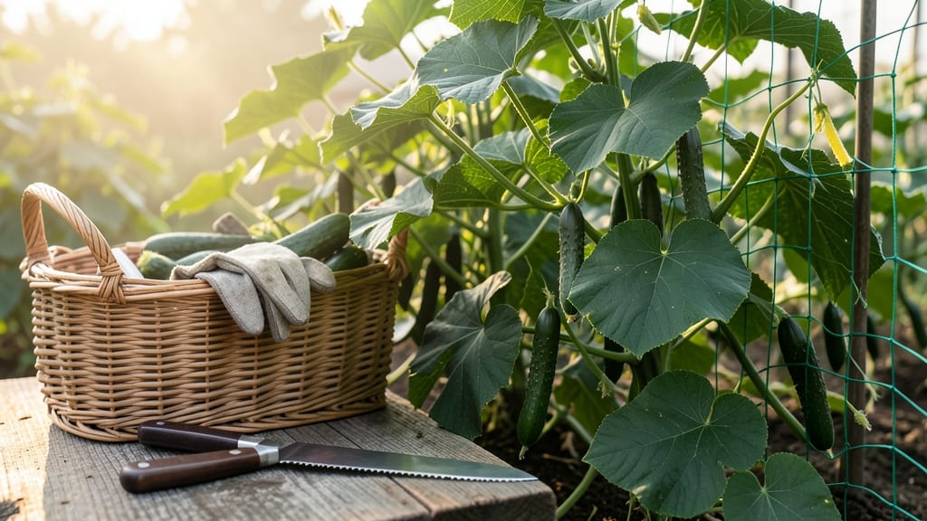 When to Harvest Armenian Cucumber: 3 Tactile Tests for Crunchy, Seedless Perfection