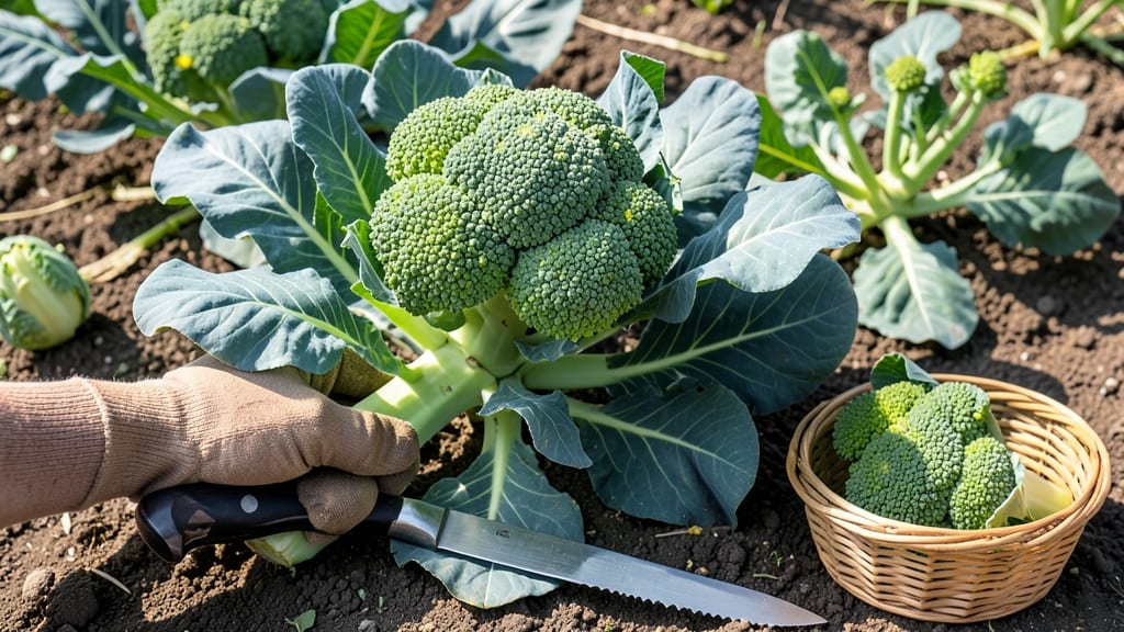When to Harvest Broccoli: Tight Buds and Flat Stems Signal Peak Flavor