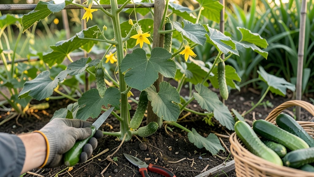 When to Harvest Pickling Cucumbers: Firmness and Size Tricks for Crunchy, Seed-Free Picks