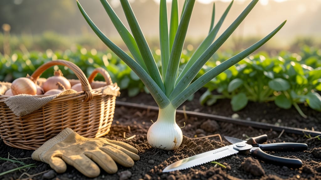 When to Harvest White Onions: 3 Size-Based Tests for Sweetness and Storage Success
