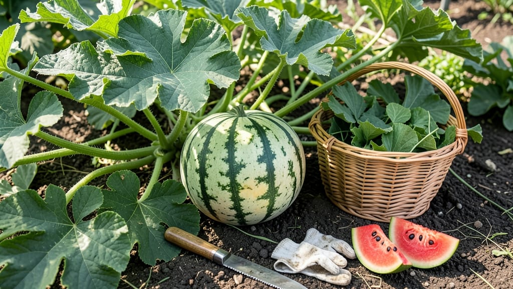 When to Harvest Sugar Baby Watermelon: 3 Non-Invasive Tests for Perfect Sweetness