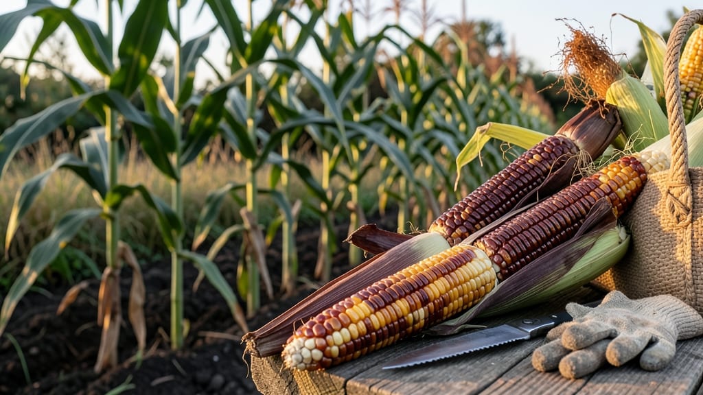 When to Harvest Indian Corn: Tassel-Dried Kernel Milk Test for Perfect Ripeness