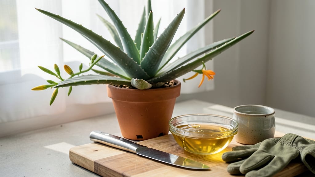 How to Harvest Aloe Vera: Leaf-Cutting Tricks for Maximum Gel Yield