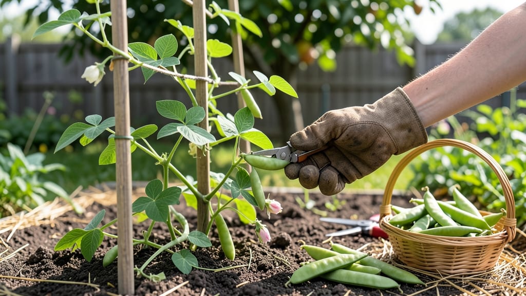 When to Harvest Pea Pods: 3 Tactile Checks for Sugar-Packed Sweetness