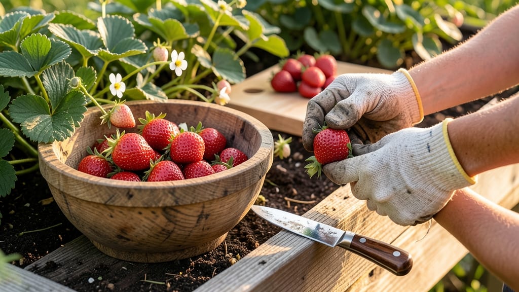 Strawberry Harvest Season: When to Pick for Sweetness Without Bruising