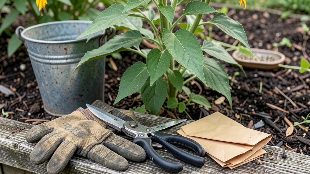 How to Harvest Mexican Sunflower Seeds: Dry Pods, Shake Out Seeds Before Rains