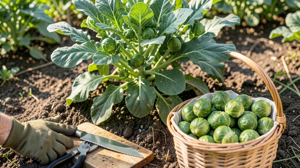 Brussels Sprouts Harvest Time: When Leaves Tighten for Sweetest Flavor