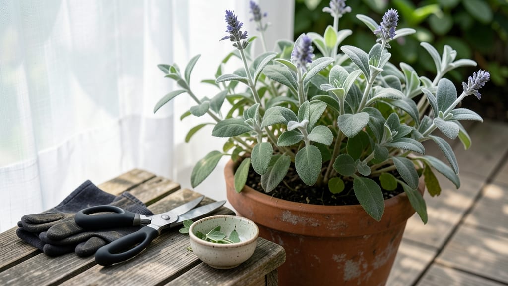 How to Harvest Sage Leaves: Prune for Regrowth and Year-Round Supply