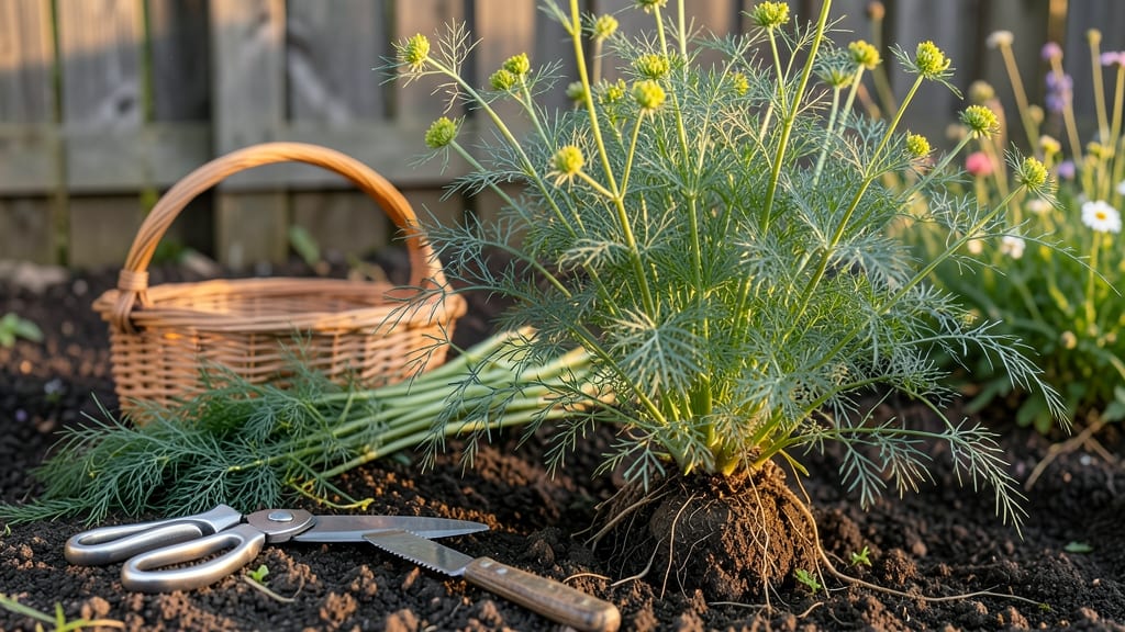 Dill Harvest Time: Stem Snap Test for Peak Flavor Before Bolting
