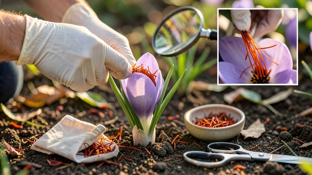 How to Harvest Saffron From Crocus: 3-Stage Stigma Extraction for Maximum Yield