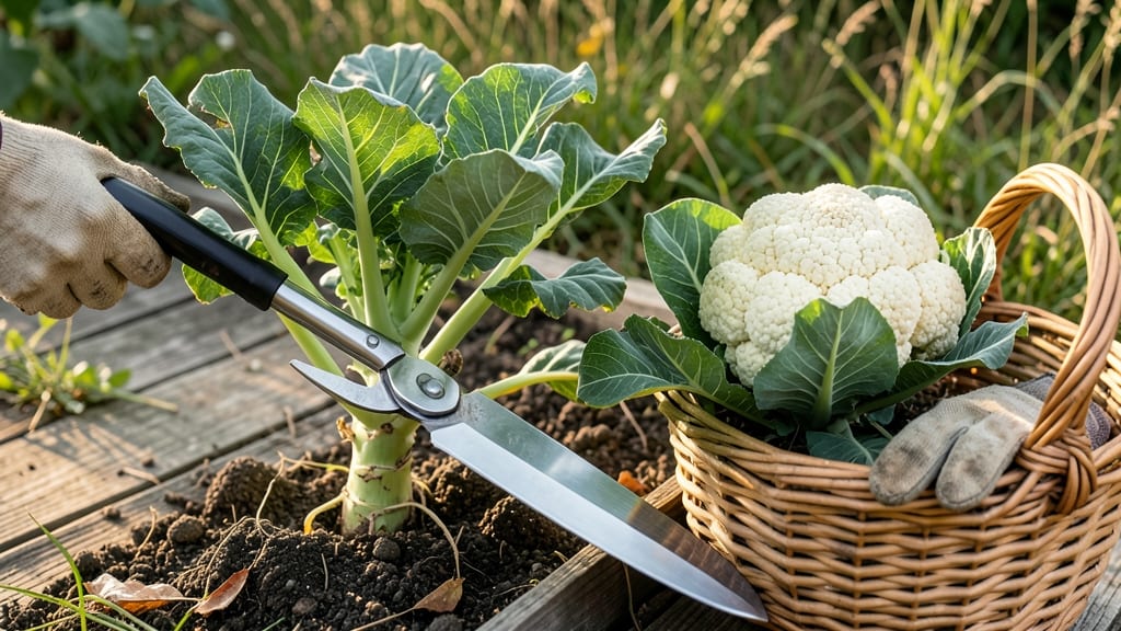 Harvest Time for Cauliflower: When Curds Tighten for Crisp, Snowball-Ready Heads