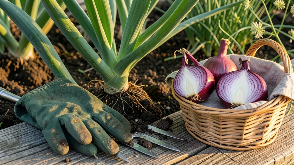 How to Know When to Harvest Red Onions: 3 Signs Their Flavor Peaks Before Bolting