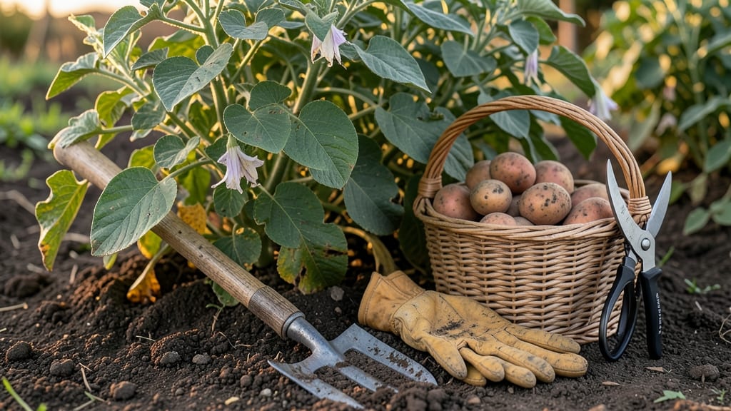 Russet Potato Harvest Time: Dig When Skin Snaps—Not Before!