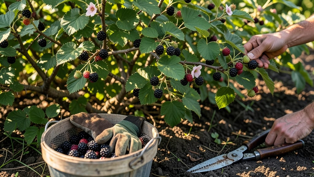 Blackberry Harvest Season: When Berries Turn Black and Ready-to-Pick