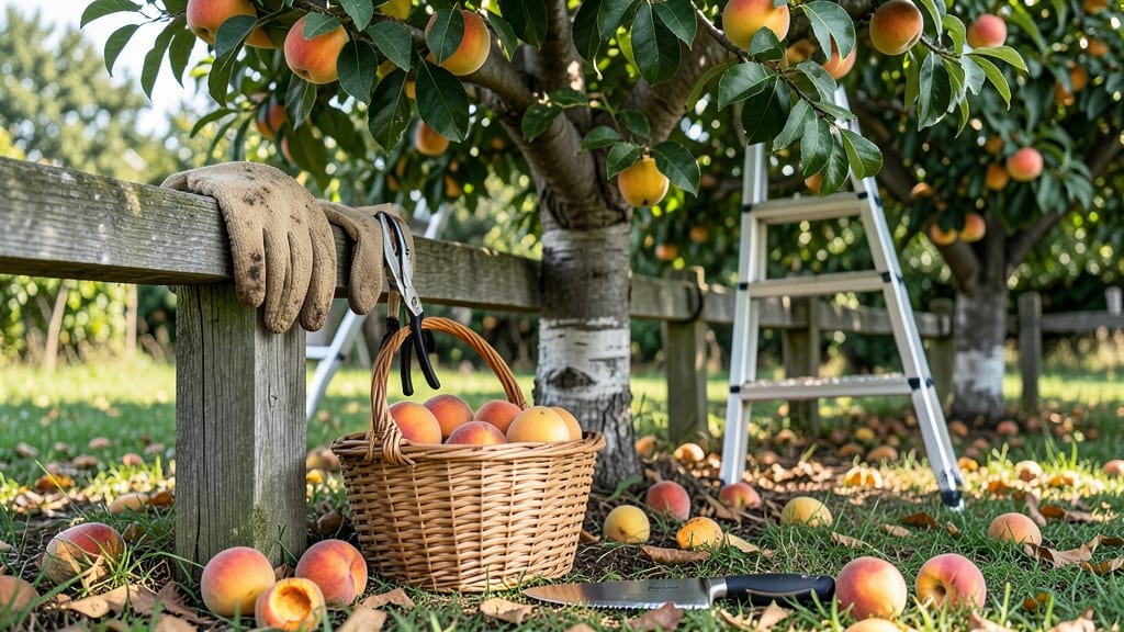 Harvest Peach Tree: When to Pick for Sweetness Without Cutting