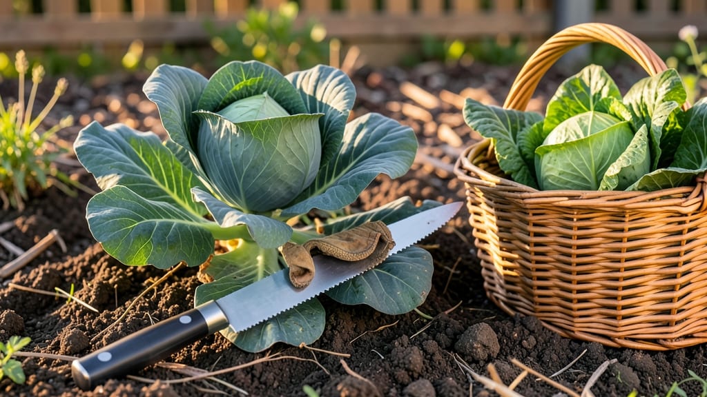 Cabbage Harvest Time: Stem Snap Test for Peak Flavor & Storage Life