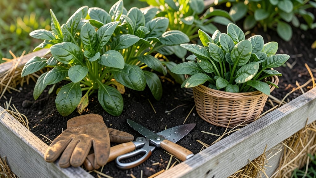Spinach Harvest Time: Leaf Cup Test for Peak Flavor & Regrowth