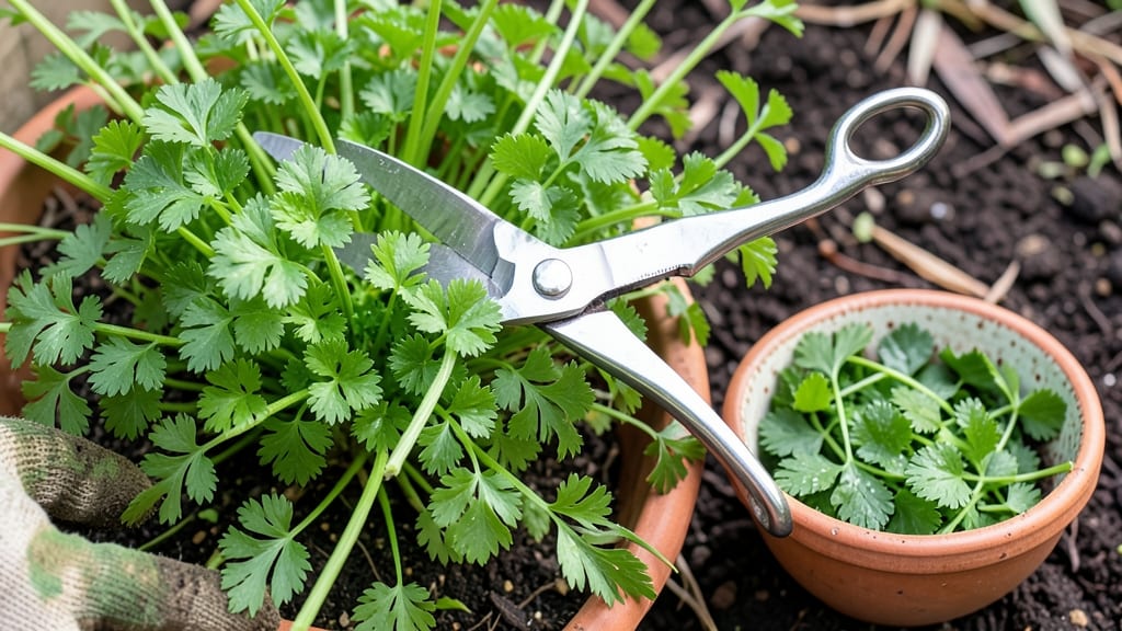 How to Harvest Parsley So It Keeps Growing: Trim 1-Inch Stems for Regrowth