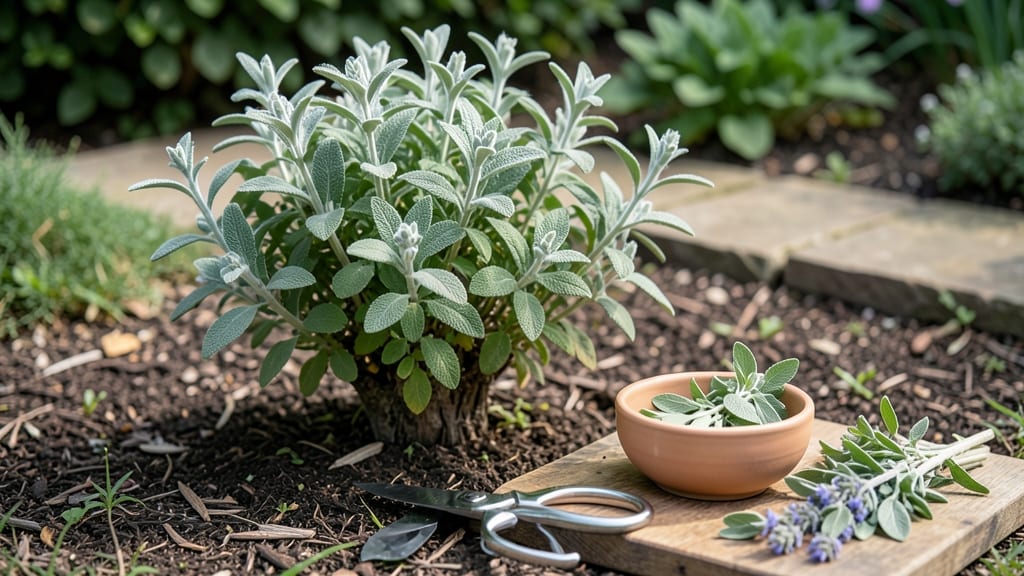 How to Harvest Garden Sage: Prune for Regrowth Without Losing Flavor