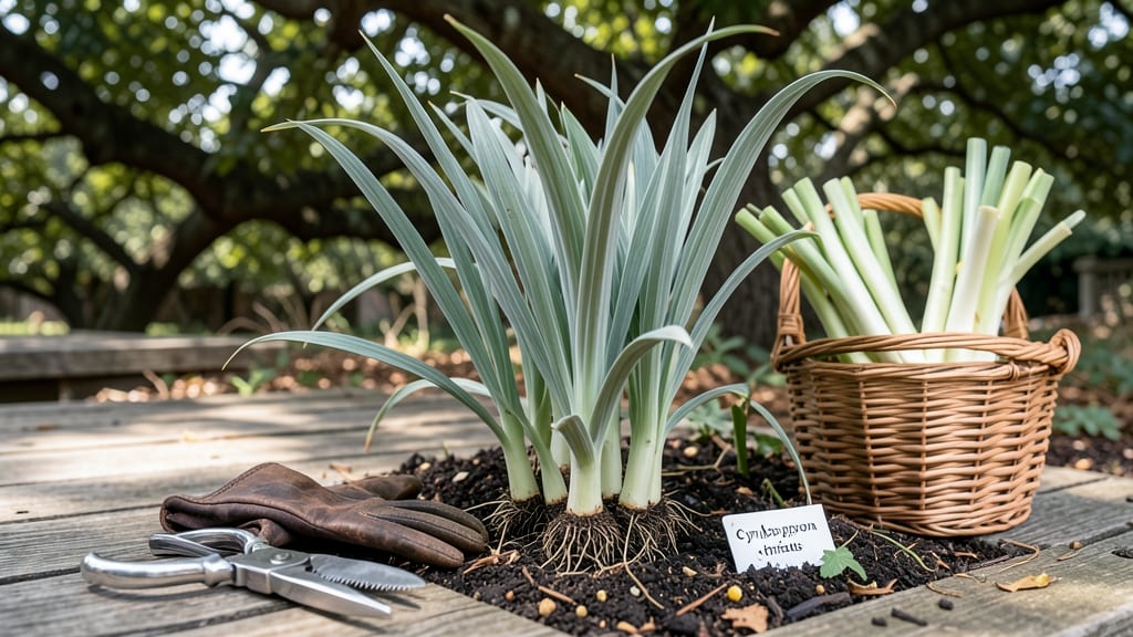 How to Harvest Lemon Grass: When Stems Bend Easily for Peak Flavor